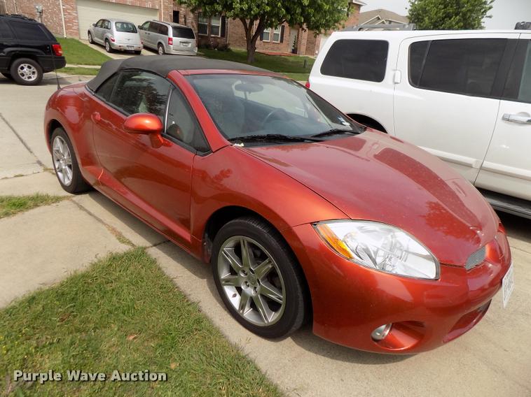 image for item DK9999 2008 Mitsubishi Eclipse GT convertible