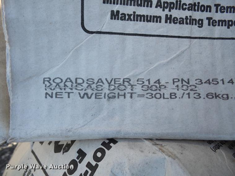 image for item DL9697 Approximately 50 boxes of Crafco Roadsaver 514 crack seal filler
