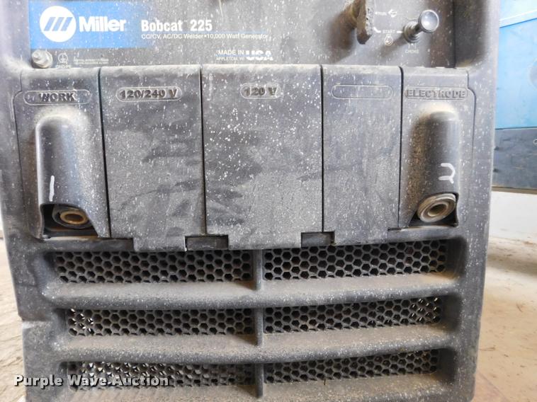 image for item DL9707 Miller Bobcat 225 welder