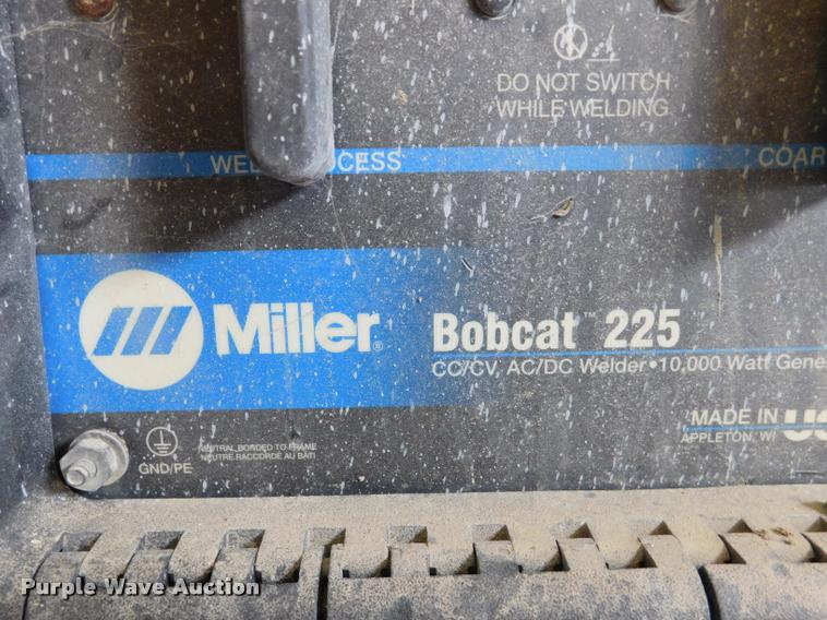 image for item DL9707 Miller Bobcat 225 welder