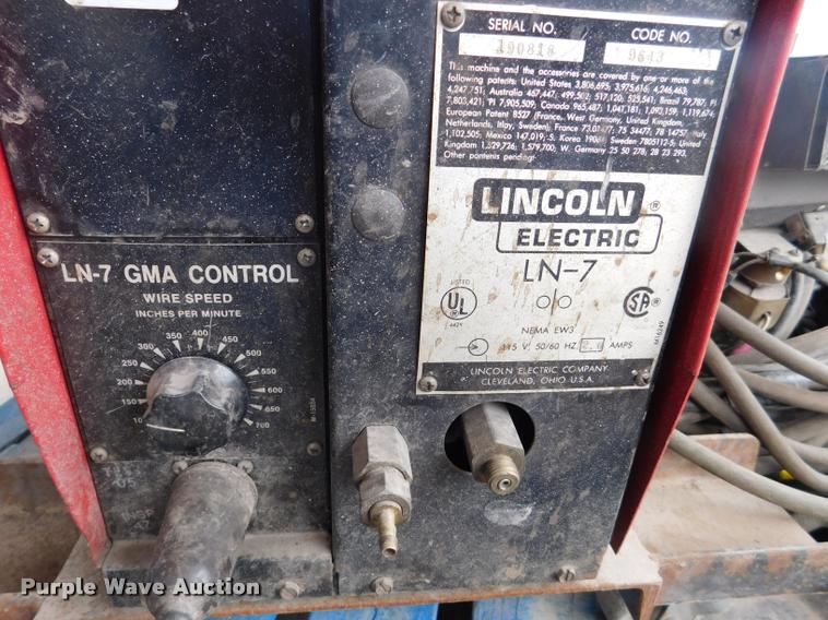 image for item DL9710 (2) wire feed welder control units