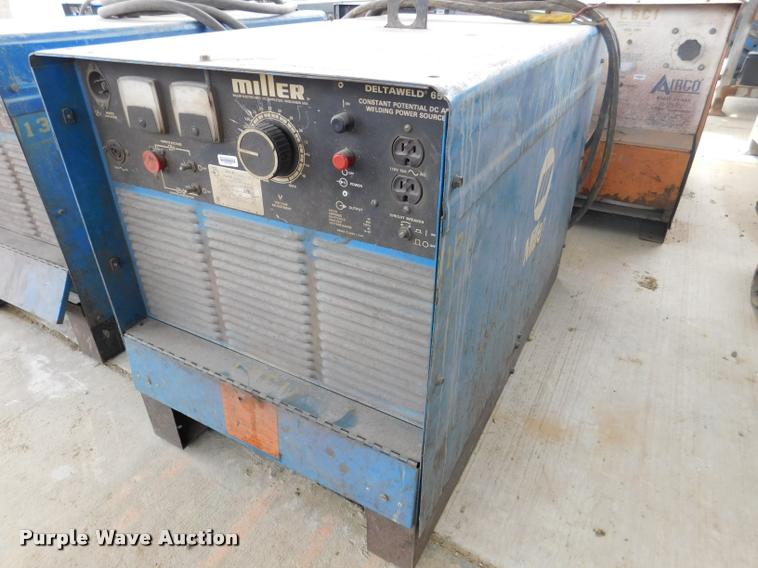 image for item DL9711 Miller Deltaweld 650 DC arc welder