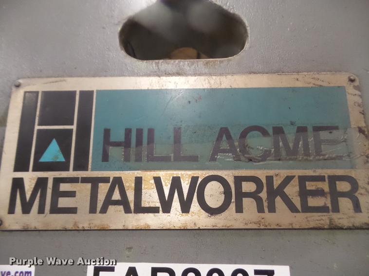 image for item DL9713 Hill Acme metal worker