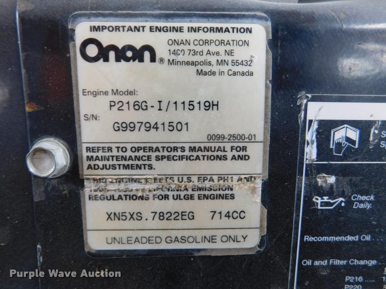 image for item DL9717 Miller Bobcat 225 welder