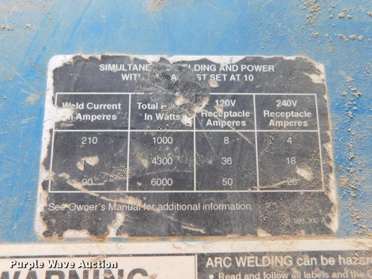 image for item DL9717 Miller Bobcat 225 welder