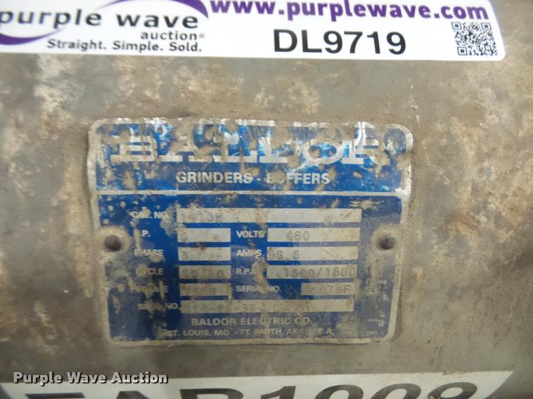 image for item DL9719 Baldor pedestal grinder