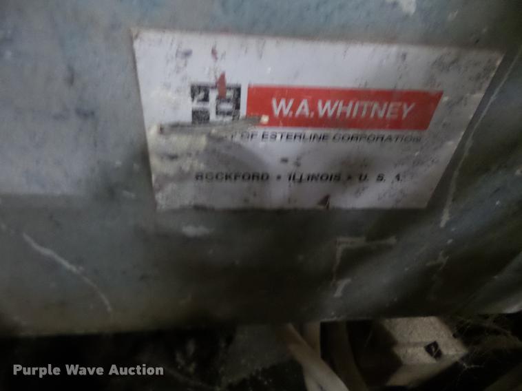image for item DL9721 Whitney 791-019 hydraulic punch