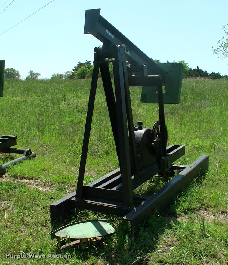 Jensen Industries oilfield pump jack in Parsons, KS Item DP9406 sold