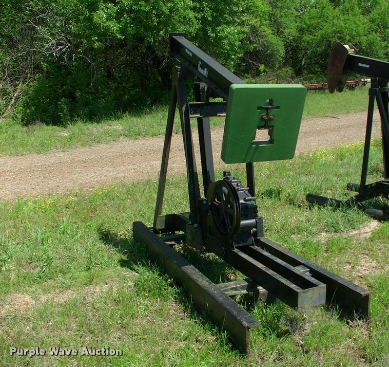Jensen Industries oilfield pump jack in Parsons, KS Item DP9406 sold