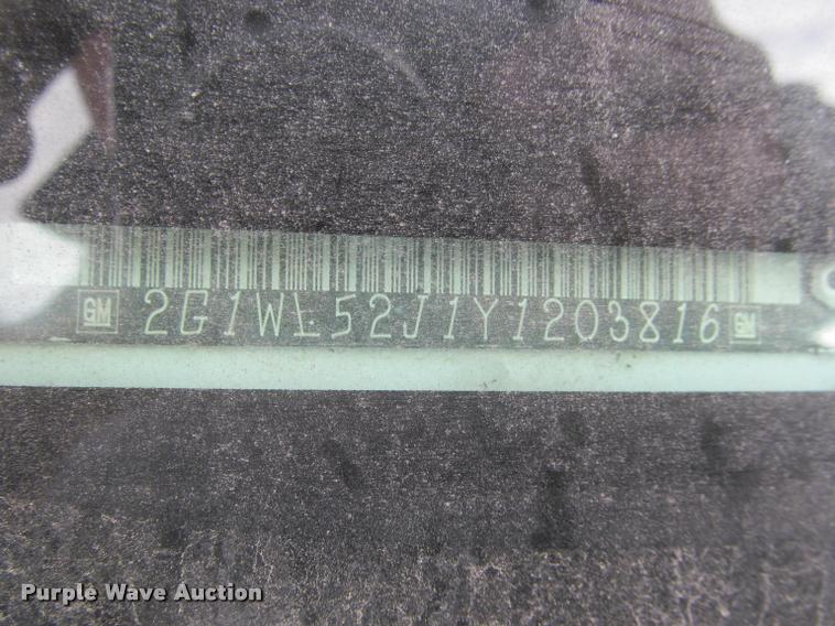 image for item J2565 2000 Chevrolet Lumina