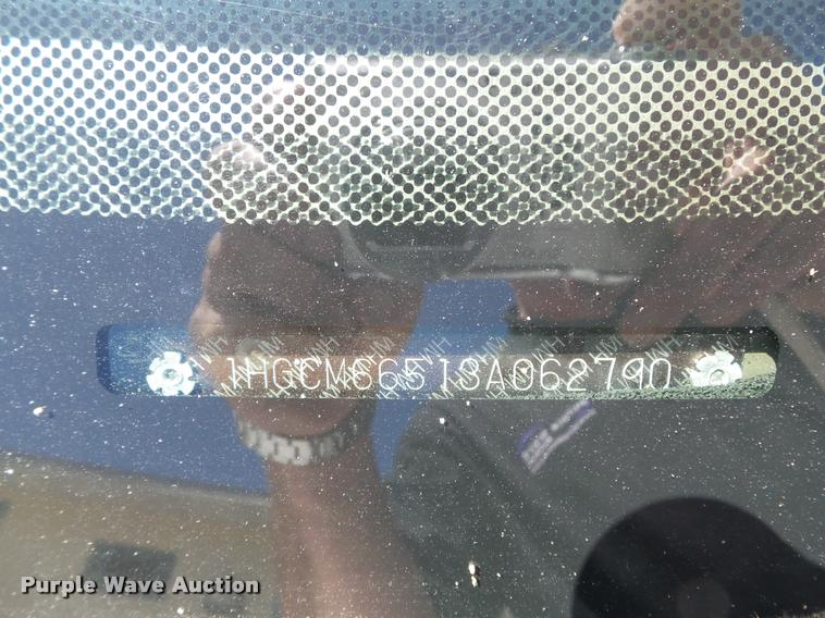 image for item K7648 2003 Honda Accord