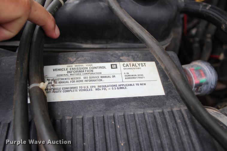 image for item L1985 2008 Chevrolet Silverado 2500 Ext. Cab pickup truck