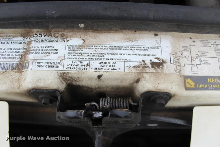 image for item L1986 2004 Chrysler PT Cruiser