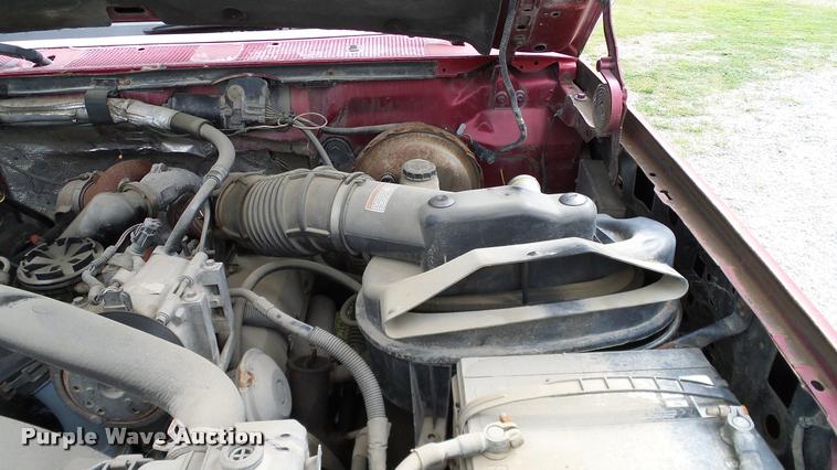 image for item L3134 1995 Ford F350 SuperCab flatbed pickup truck