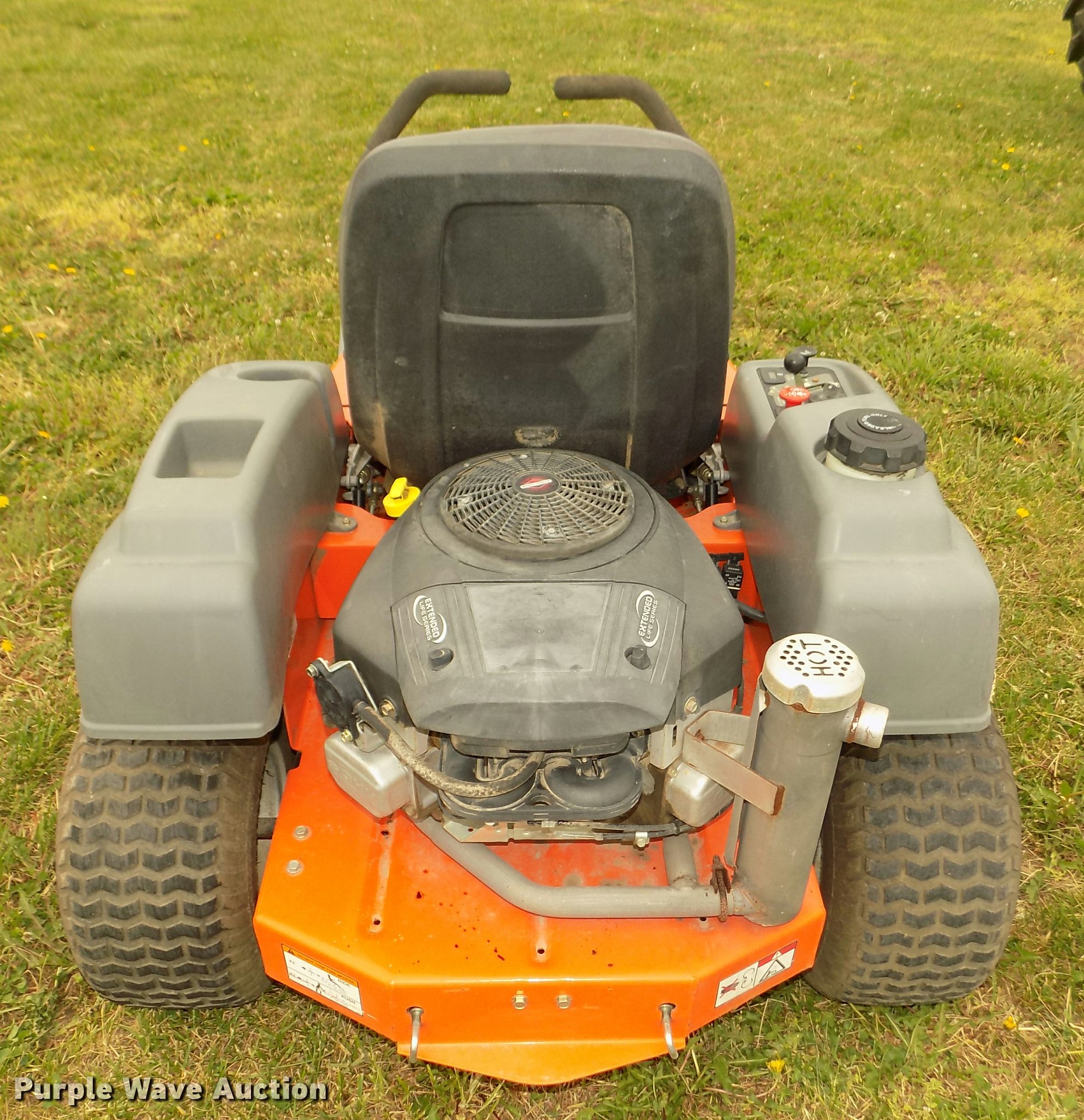 Husqvarna Z4824 ZTR lawn mower in Falls City, NE Item AU9533 sold