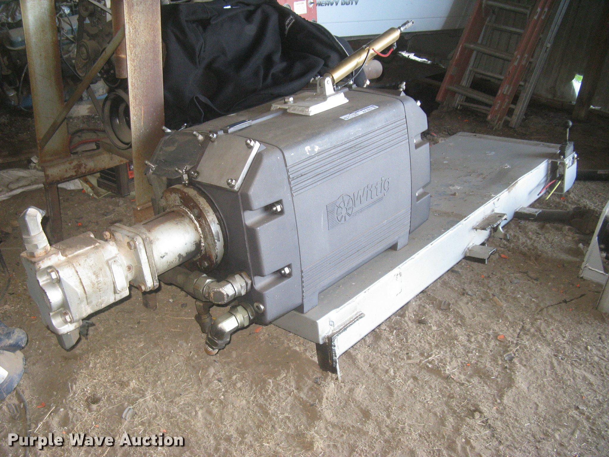 2007 Wittig Aqualine 2700L vacuum truck pump in Sedgwick, KS Item