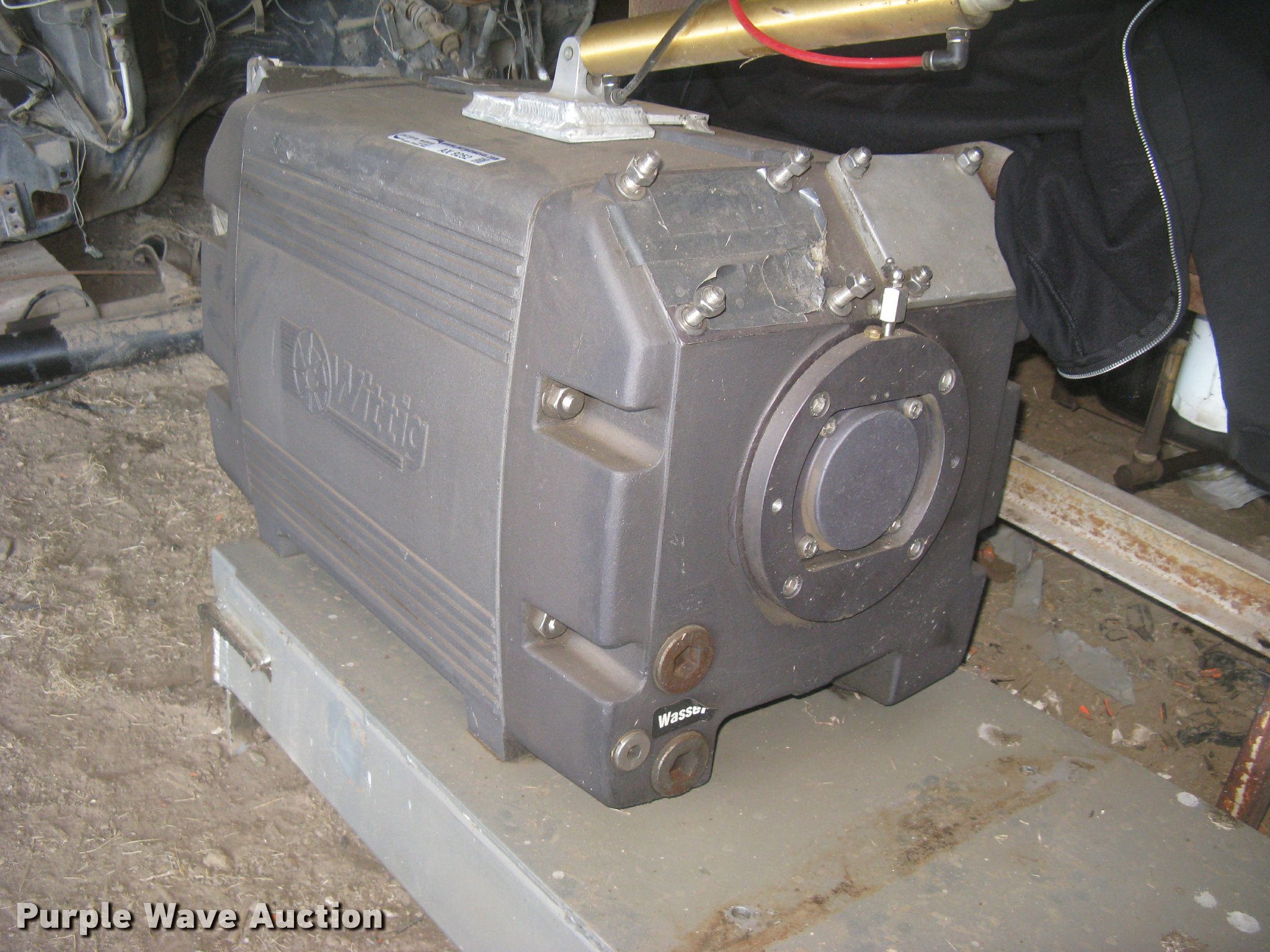 2007 Wittig Aqualine 2700L vacuum truck pump in Sedgwick, KS Item