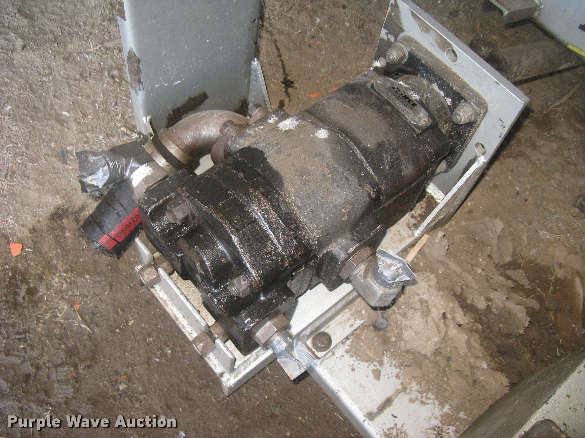 2007 Wittig Aqualine 2700L vacuum truck pump in Sedgwick, KS Item