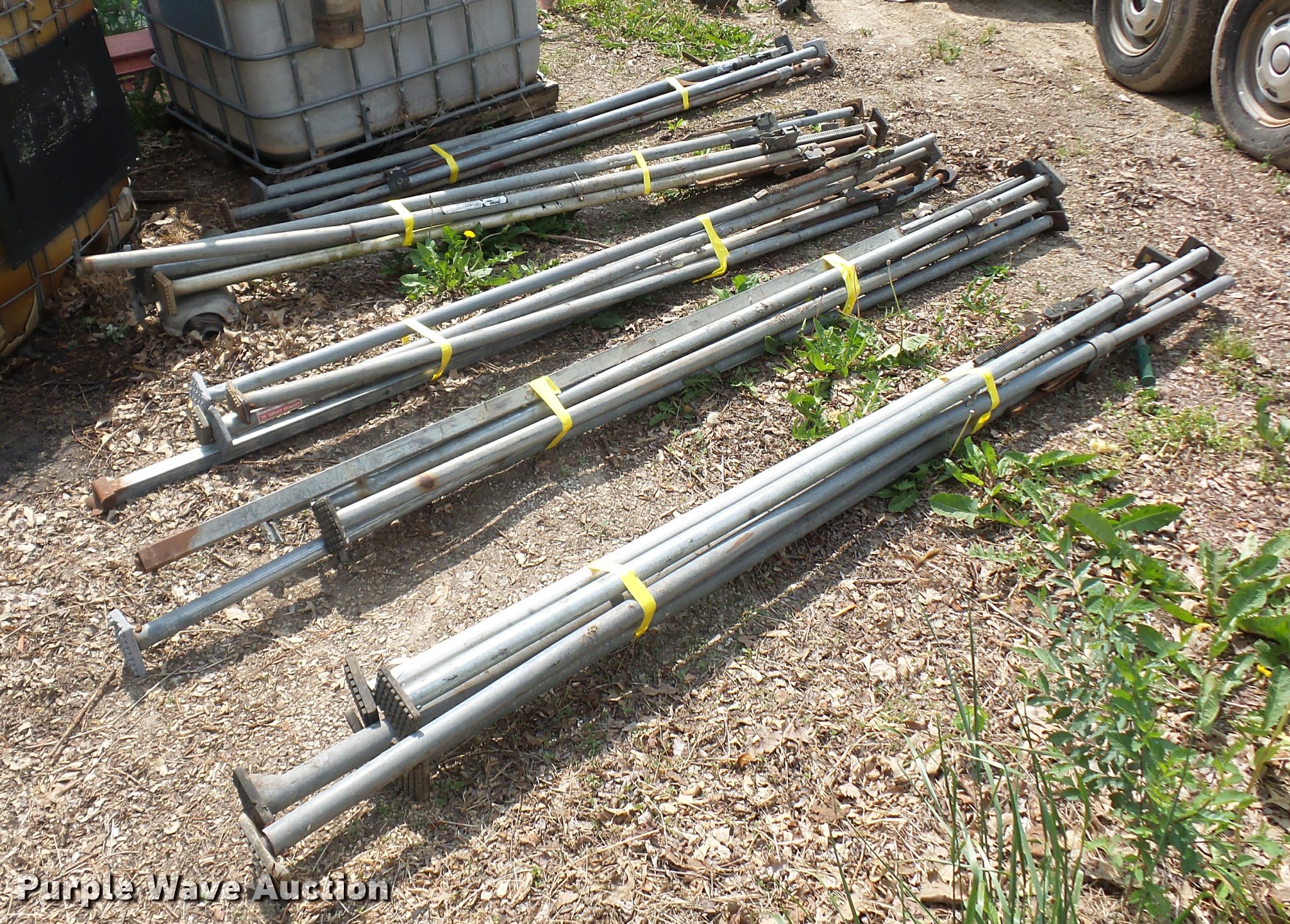 Approximately 24 load locks in Dearborn, MO Item DD9444 sold Purple