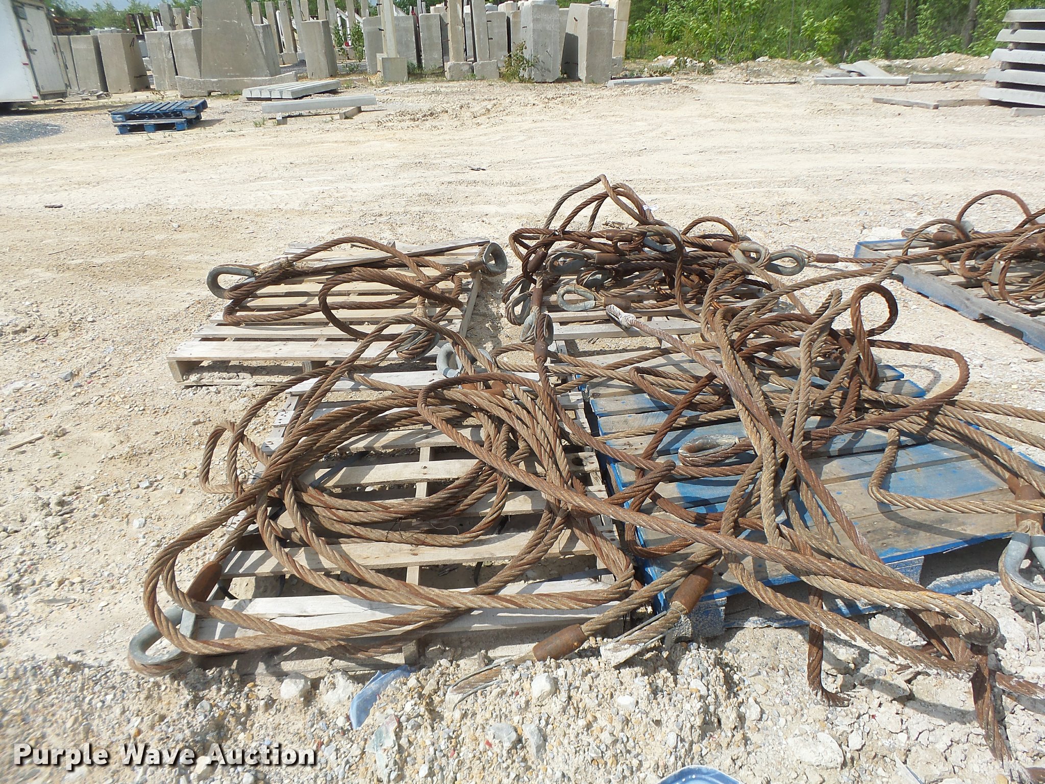 Steel chokers in Fulton, MO Item DF9251 sold Purple Wave