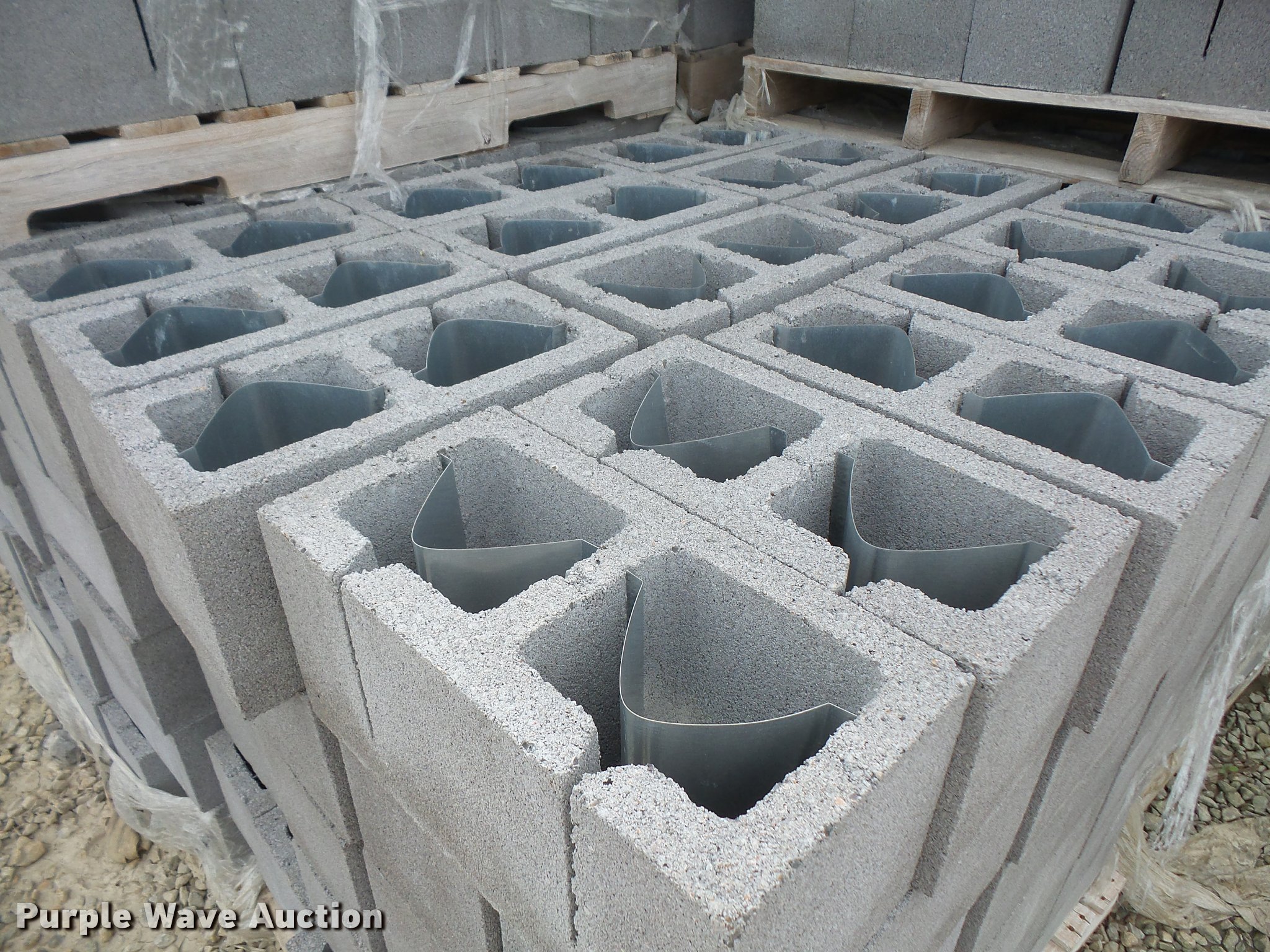 Approximately 1,280 sound dampening concrete blocks in Topeka, KS