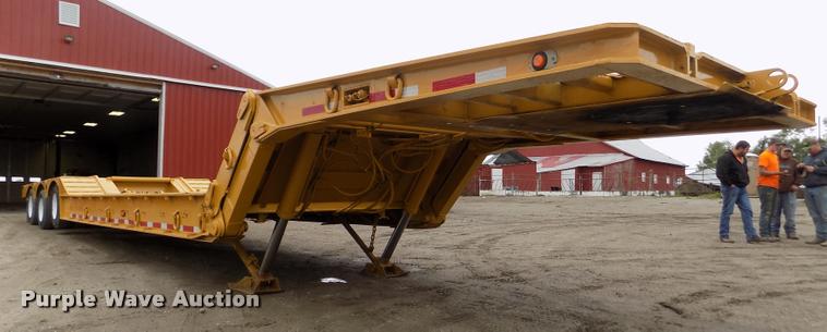 image for item DA0686 2000 Load King 403/4DFPR drop deck equipment trailer