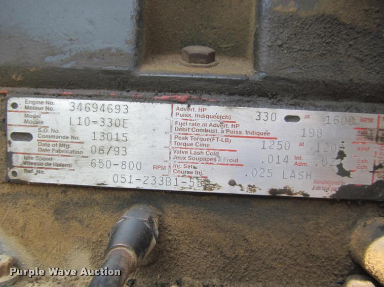 image for item DA1003 1994 Peterbilt 378 dump truck