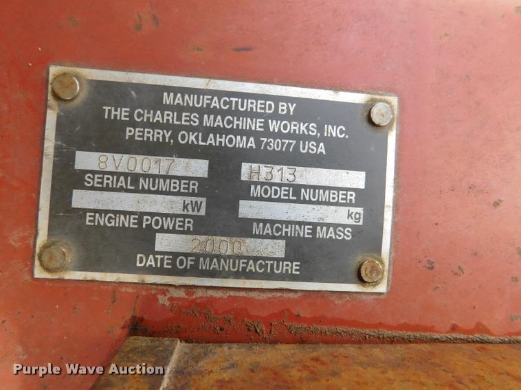 image for item DA6284 2001 Ditch Witch 3700 trencher