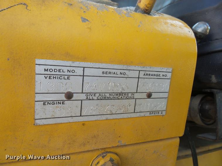 image for item DA6302 1979 Caterpillar 130G motor grader
