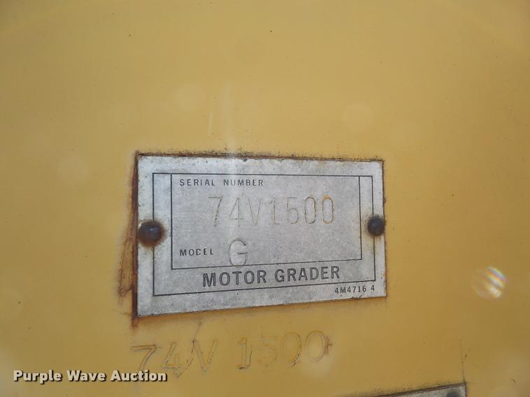 image for item DA6302 1979 Caterpillar 130G motor grader
