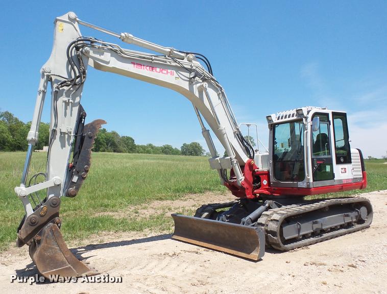 image for item DA6307 2008 Takeuchi TB1140 mini excavator