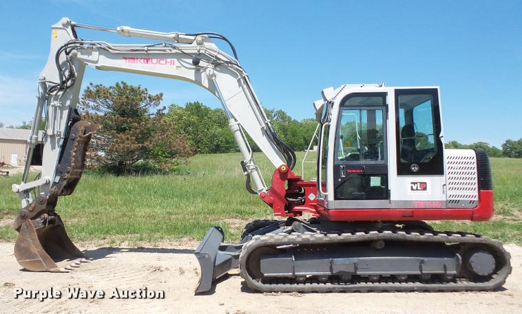 image for item DA6307 2008 Takeuchi TB1140 mini excavator