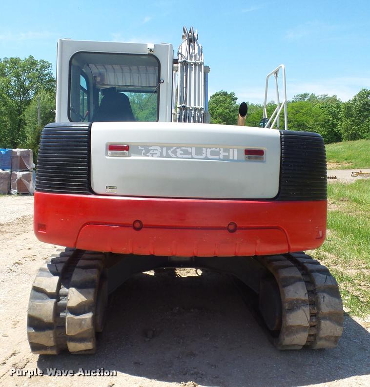 image for item DA6307 2008 Takeuchi TB1140 mini excavator