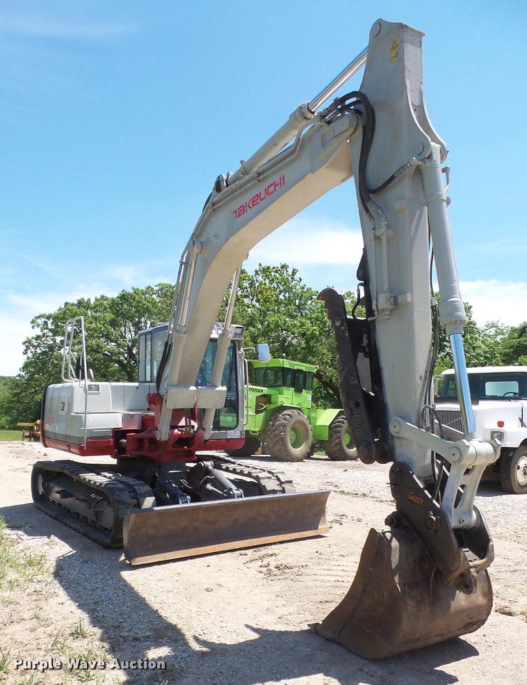 image for item DA6307 2008 Takeuchi TB1140 mini excavator