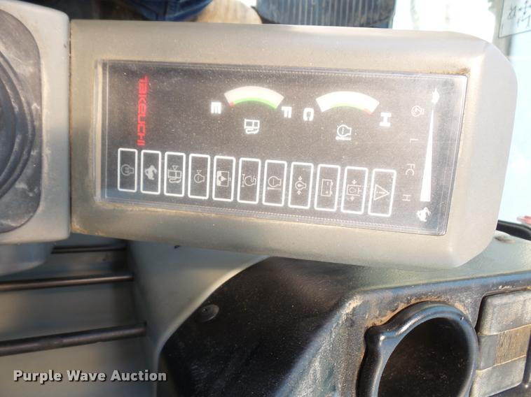 image for item DA6307 2008 Takeuchi TB1140 mini excavator