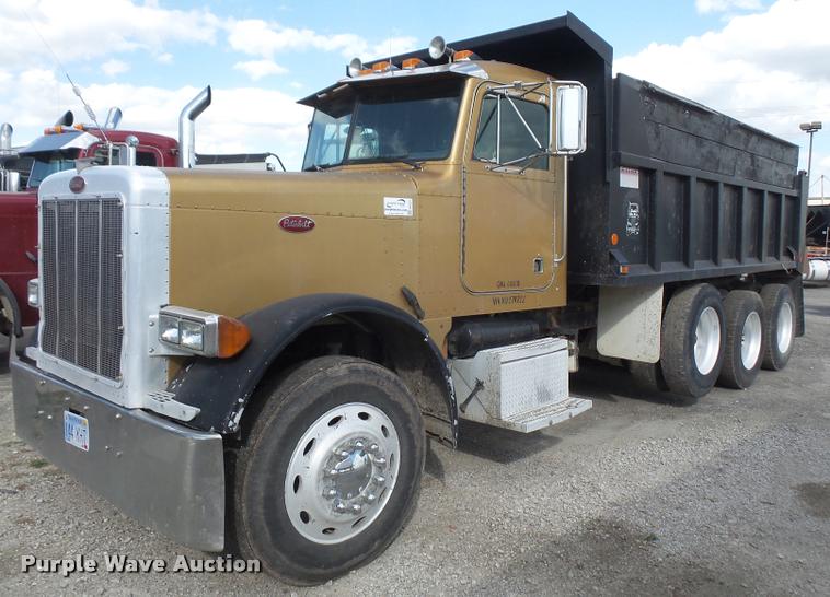 image for item DA6331 1989 Peterbilt 379 dump truck