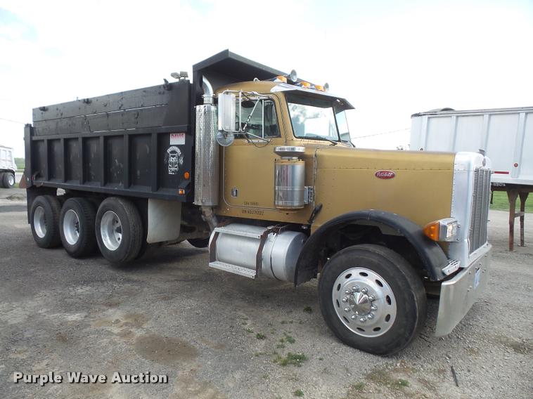 image for item DA6331 1989 Peterbilt 379 dump truck