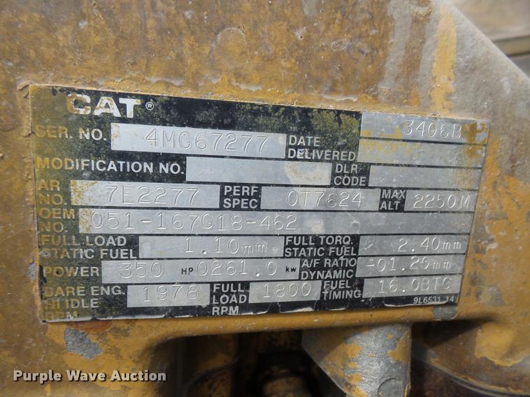 image for item DA6331 1989 Peterbilt 379 dump truck