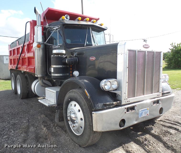 image for item DA6332 1977 Peterbilt 359 dump truck