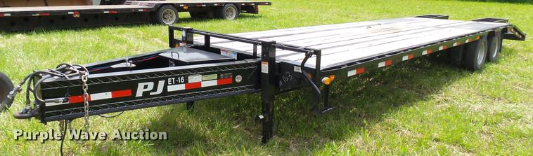 image for item DA7858 2015 PJ equipment trailer