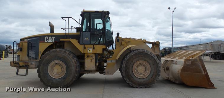 image for item DB0156 1995 Caterpillar 980G wheel loader