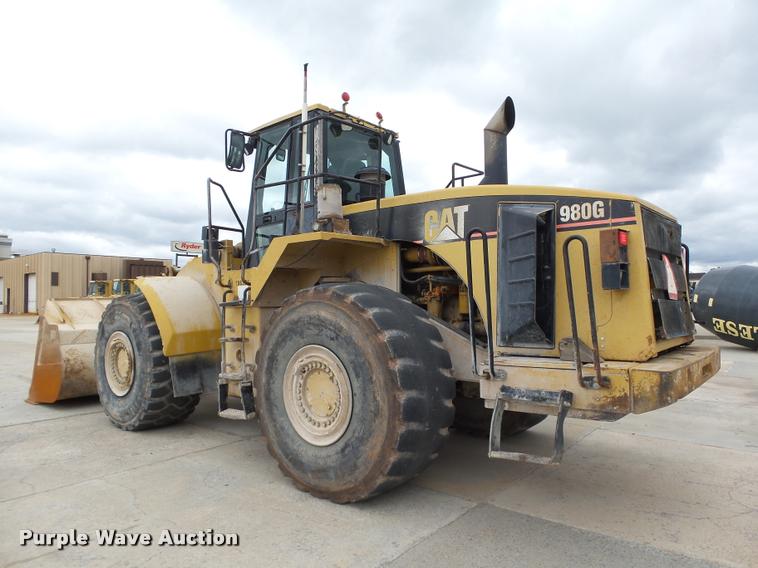 image for item DB0156 1995 Caterpillar 980G wheel loader