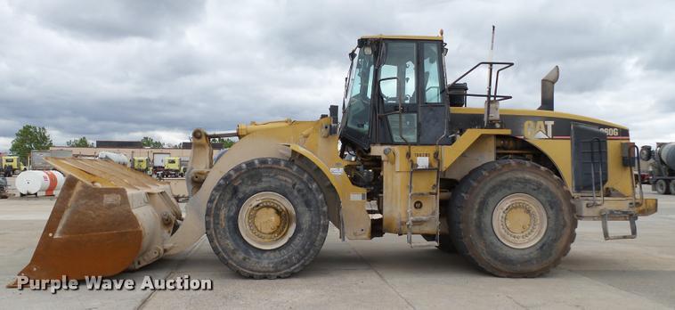 image for item DB0156 1995 Caterpillar 980G wheel loader