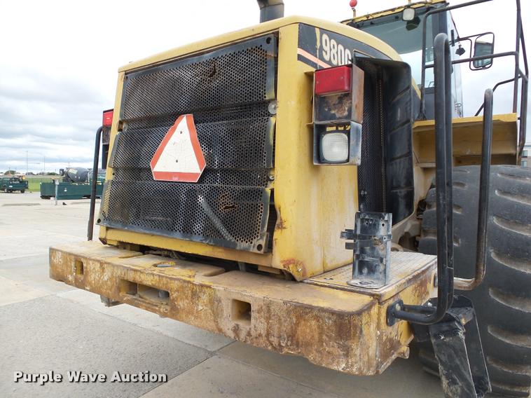 image for item DB0156 1995 Caterpillar 980G wheel loader