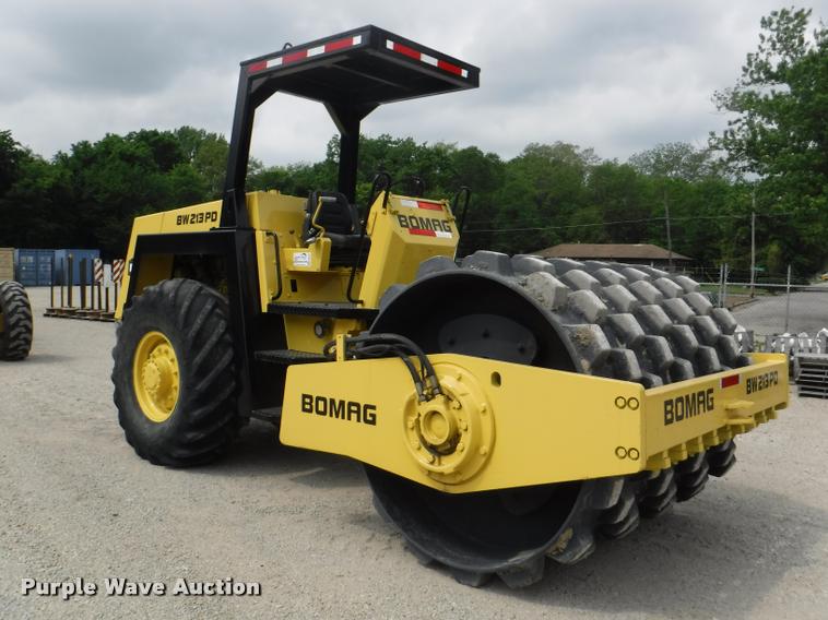 image for item DB3938 1987 Bomag BW213PD single drum compactor