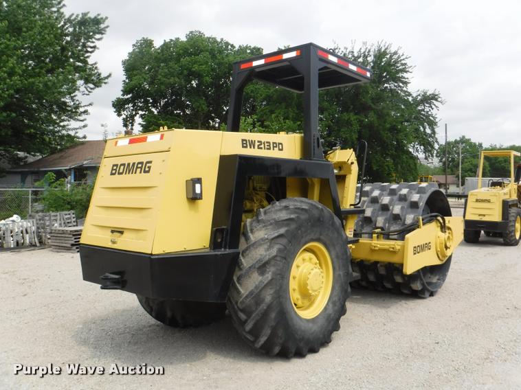 image for item DB3938 1987 Bomag BW213PD single drum compactor