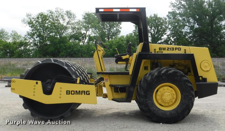 image for item DB3938 1987 Bomag BW213PD single drum compactor