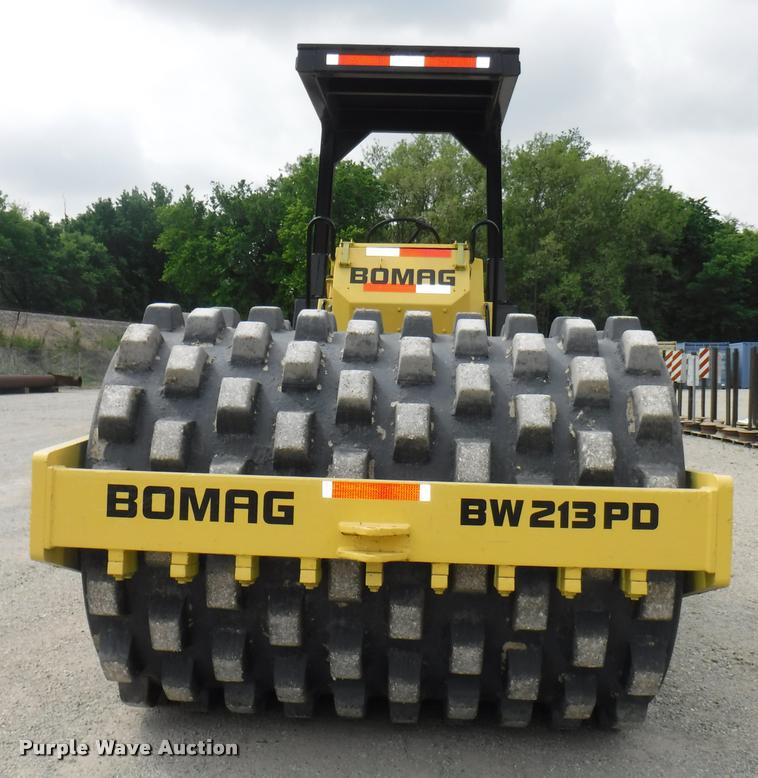 image for item DB3938 1987 Bomag BW213PD single drum compactor