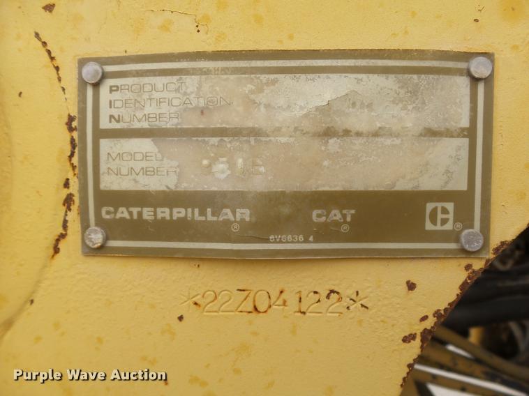 image for item DB4727 1989 Caterpillar 950E wheel loader