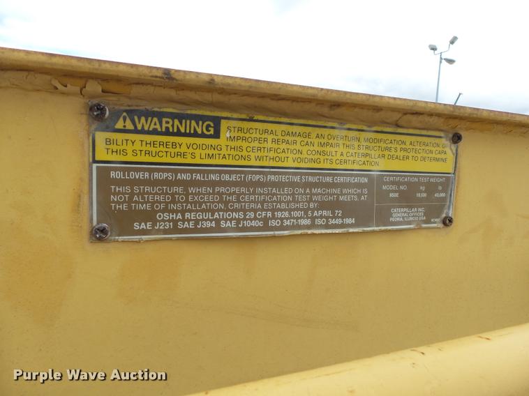 image for item DB4729 1989 Caterpillar 950E wheel loader